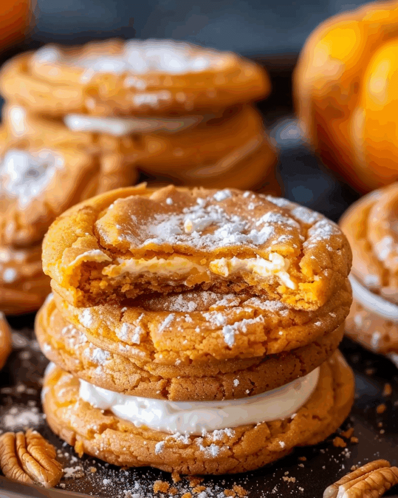 Pumpkin Cheesecake Cookies