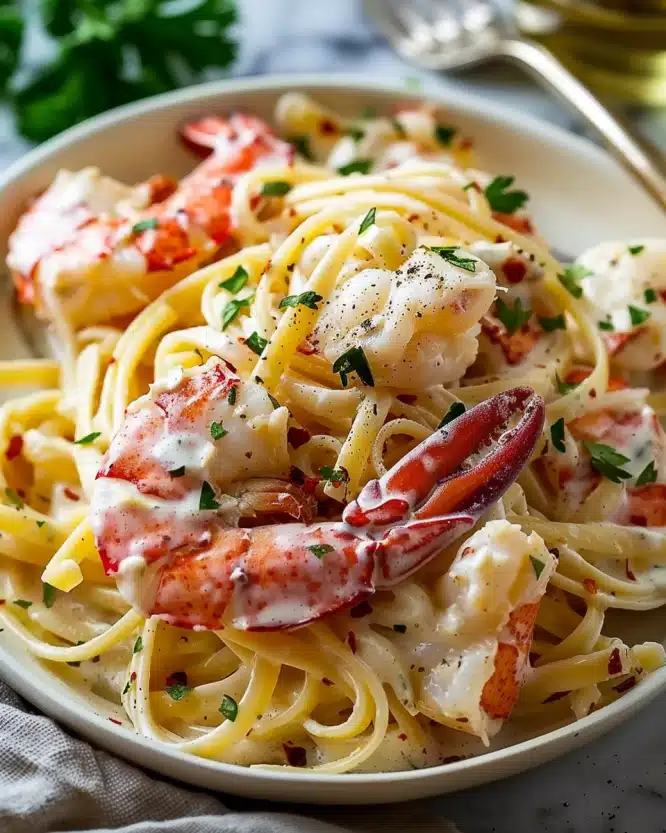 Creamy Lobster Pasta