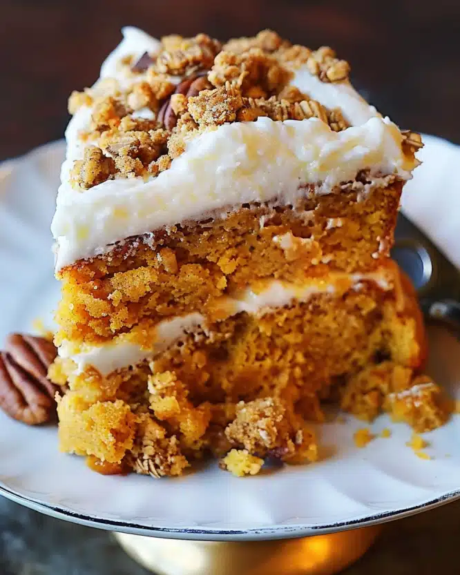 Pumpkin Crunch Cake