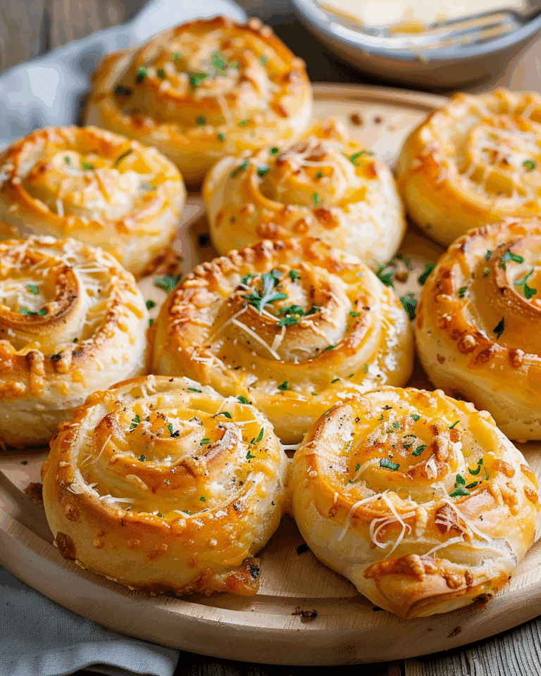 Cheesy Garlic Butter Rollups