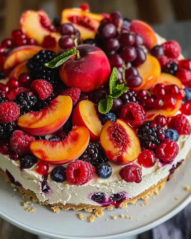 Raspberry Pistachio Mousse Cakes