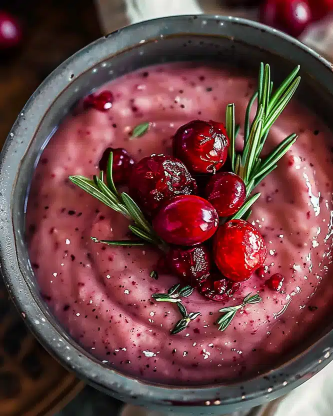 Cranberry Rosemary Aioli
