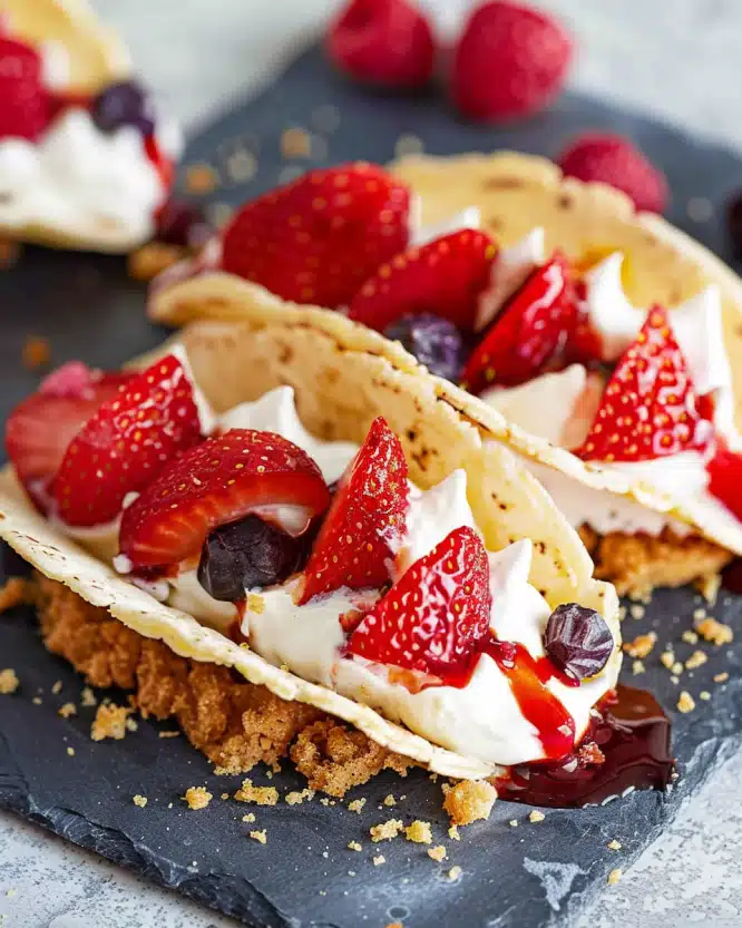 Cheesecake Tacos
