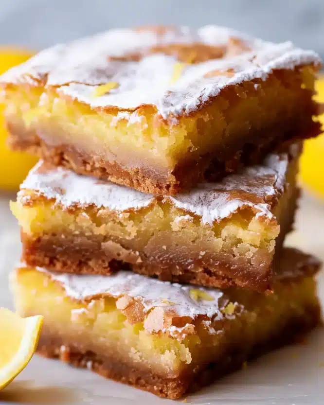 Easy Lemon Brownies