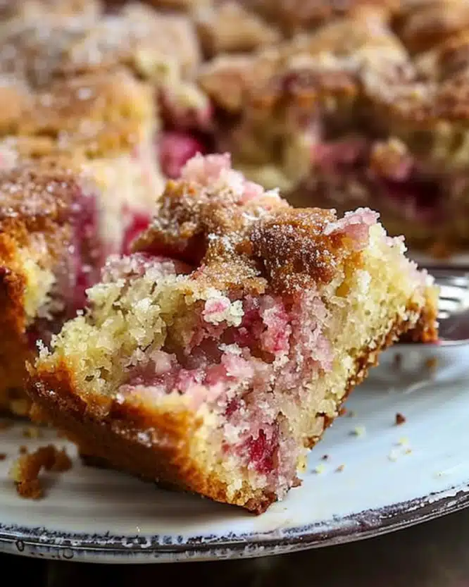 The Best Rhubarb Cake