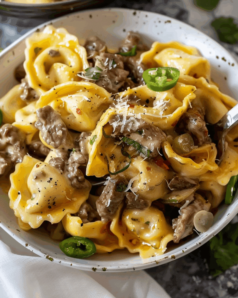 Philly Cheesesteak Tortellini