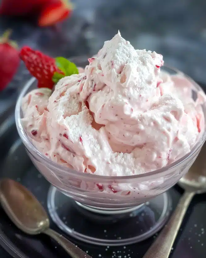 Rhubarb Cloud Dessert
