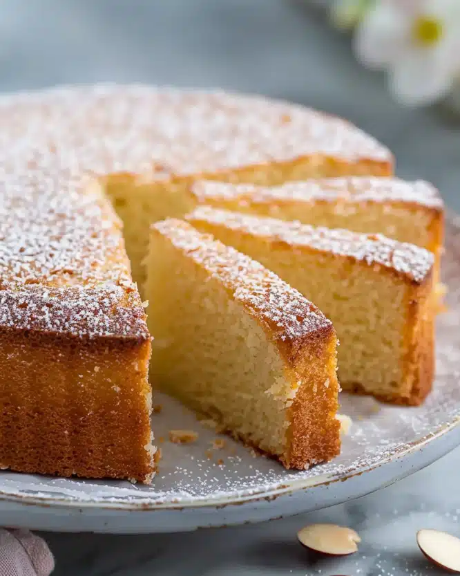 Rich Swedish Almond Cake