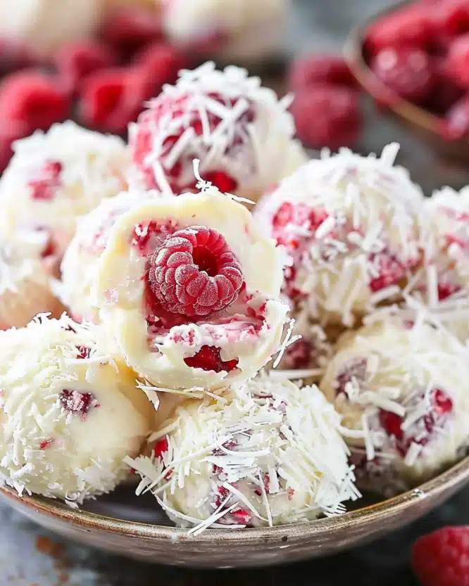 Raspberry Cream Cheese Bites