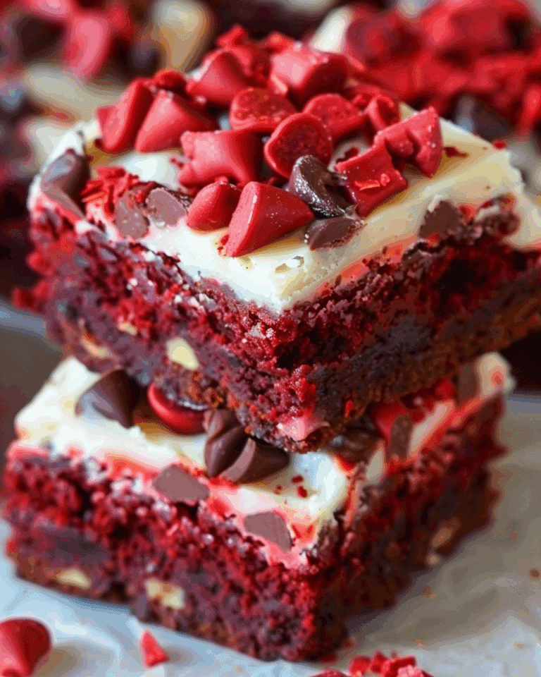 Red Velvet Brownies