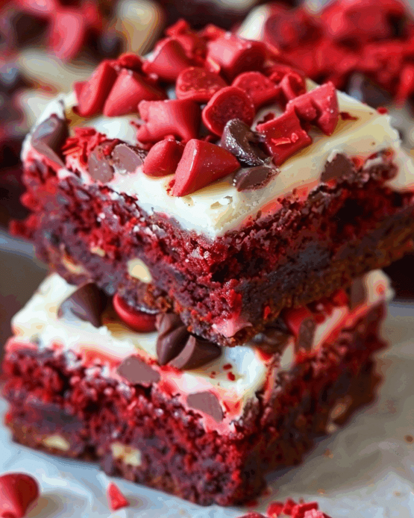 Red Velvet Brownies
