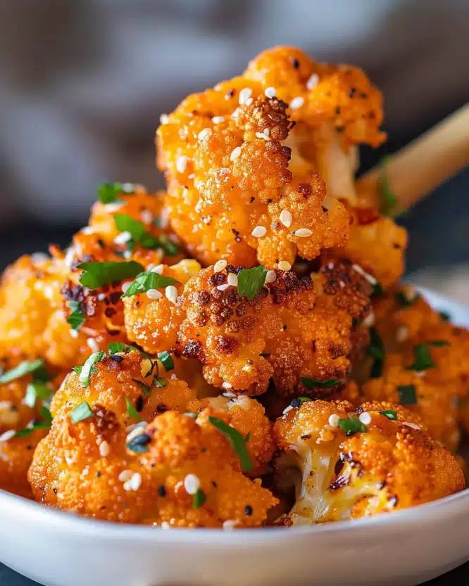 Baked Bang Bang Cauliflower