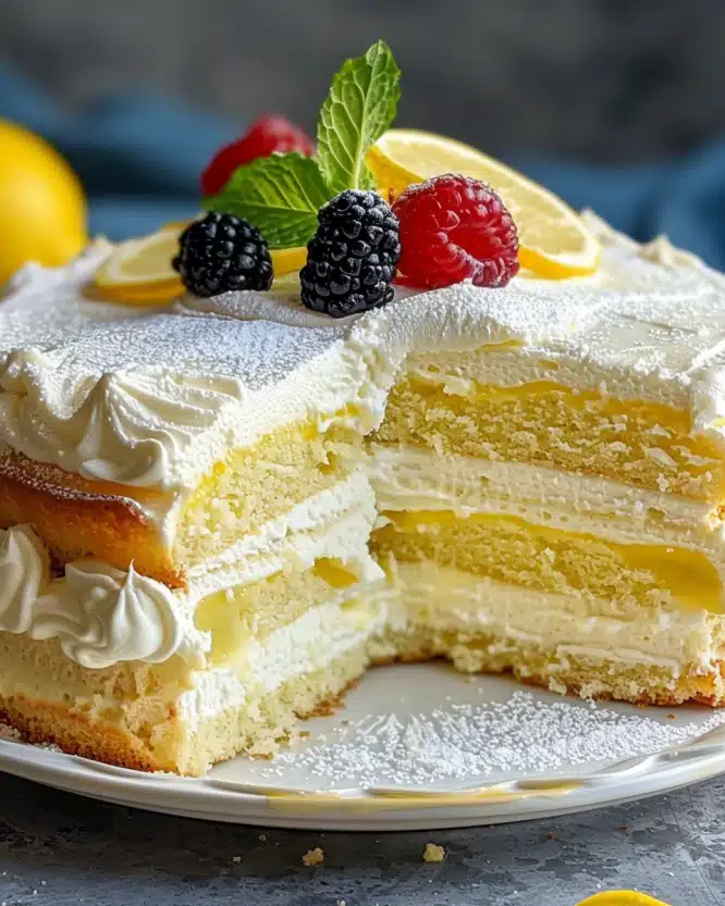 Limoncello Mascarpone Cake