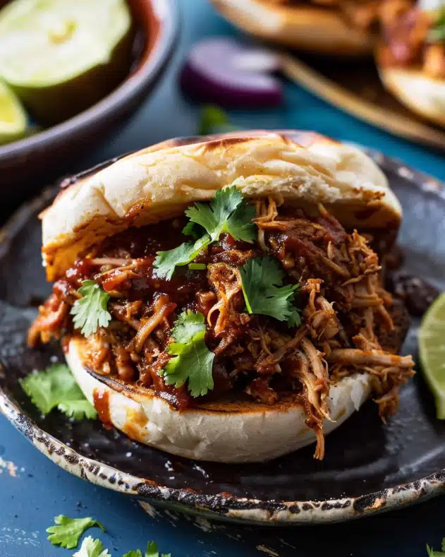 Slow Cooker BBQ Pulled Jackfruit Sandwiches