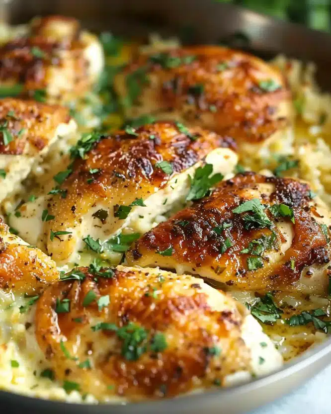 Sour Cream Chicken with Herb-Rice