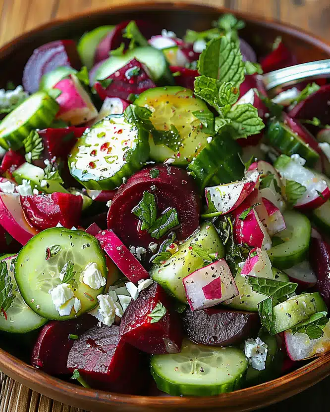Vibrant Cucumber Beet Salad