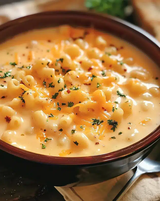 Mac and Cheese Soup