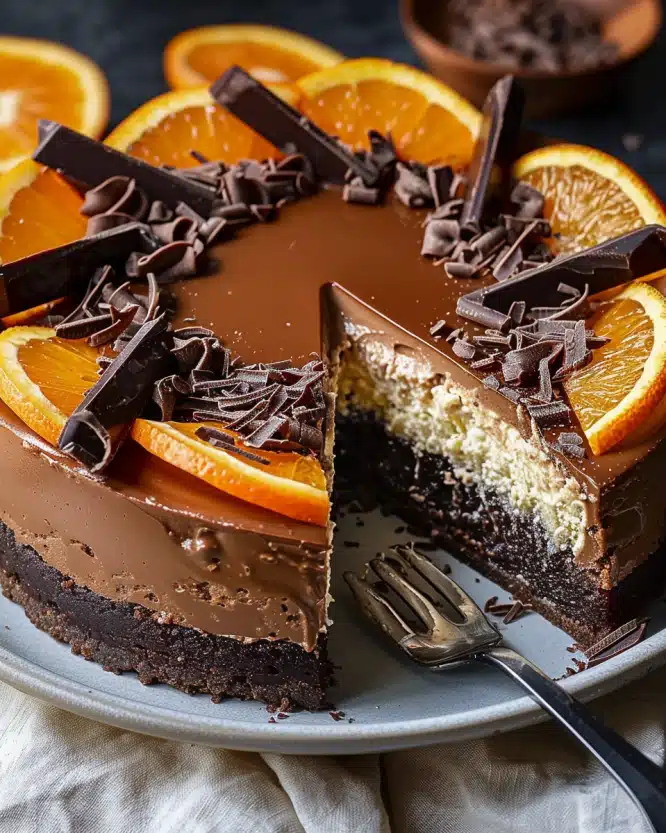 Chocolate Orange Cheesecake