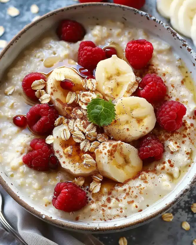 Custard‑Style Morning Oatmeal