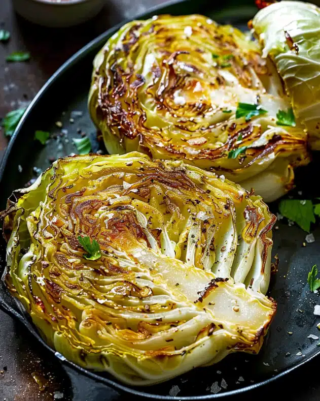Easy Roasted Cabbage Steaks