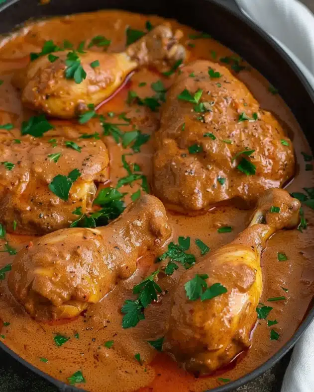 Hungarian Chicken Paprikash