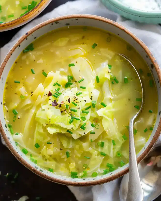 Low-Calorie Cabbage Detox Soup