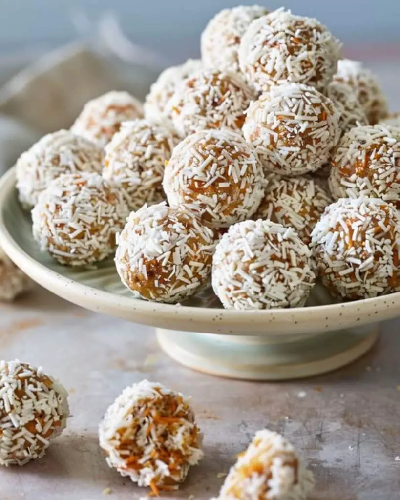 Carrot Cake Bliss Balls