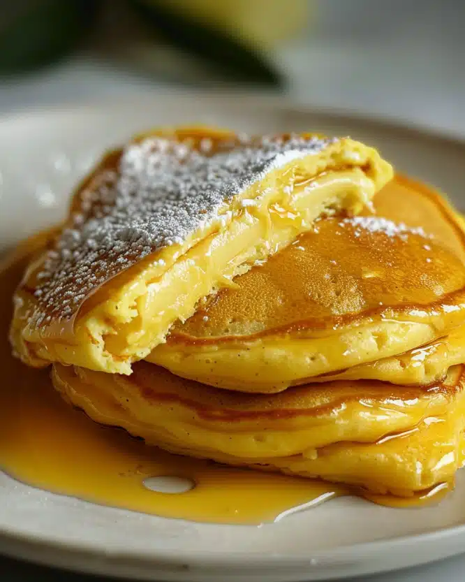 Hong Kong-Style Mango Pancakes