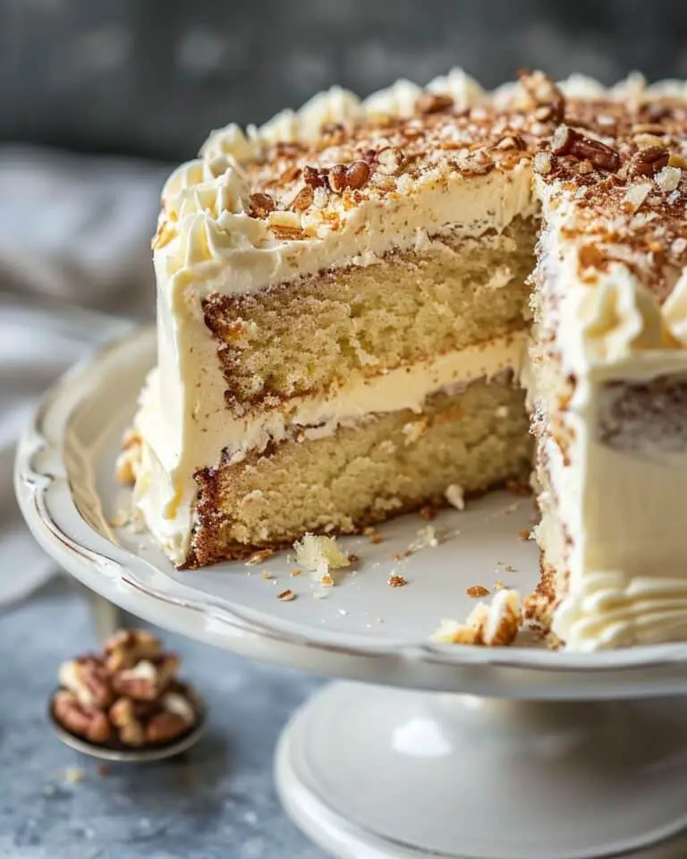 Moist Italian Cream Cake