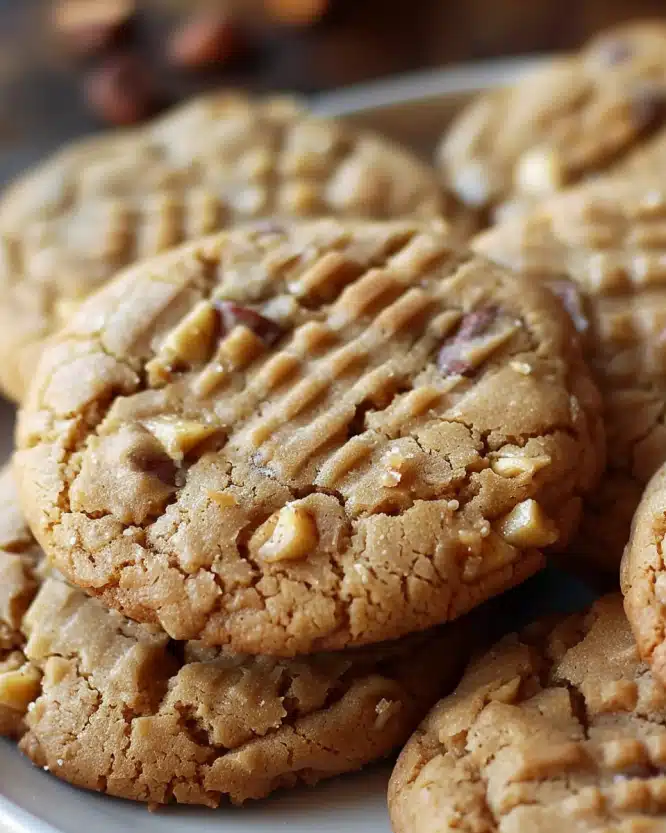 Peanut Butter Banana Cookies