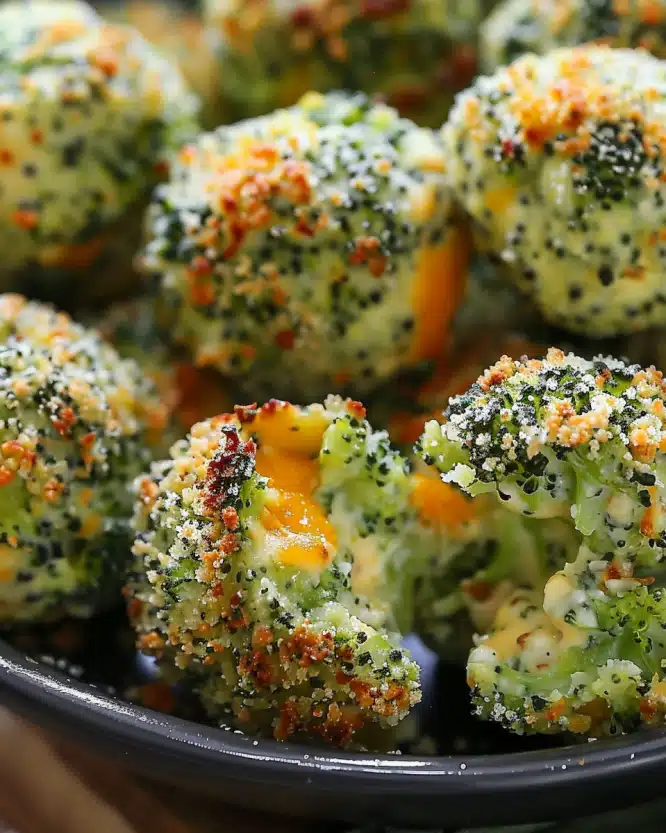 Baked Broccoli Cheese Balls