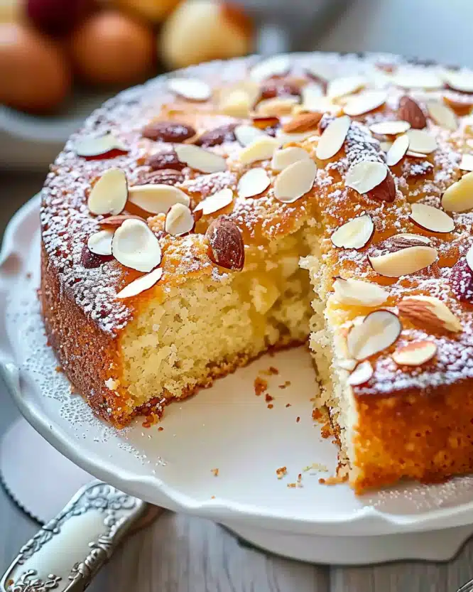 Norwegian Almond Cake with a Healthy Twist