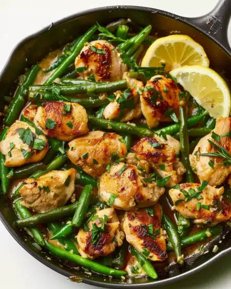 Chicken and Crispy Brussels Sprouts
