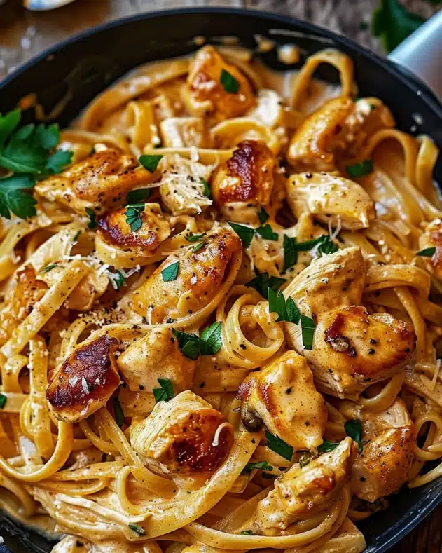 Cowboy Butter Chicken Linguine