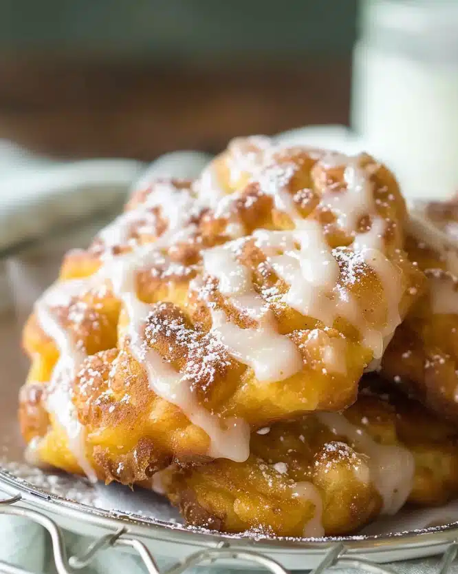 Fresh Peach Fritters