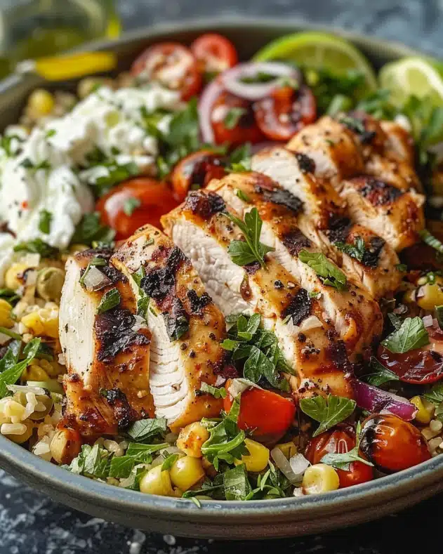 Mediterranean Chicken Bowl