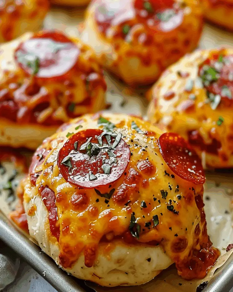 Cheesy Pepperoni Pizza Bombs
