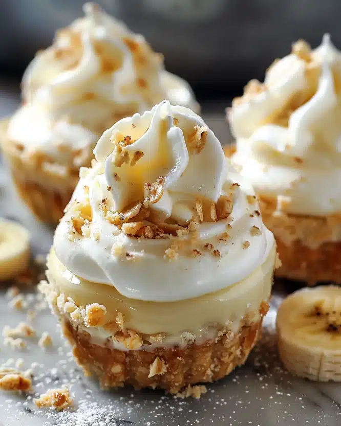 Easy Banana Cream Pie Cups