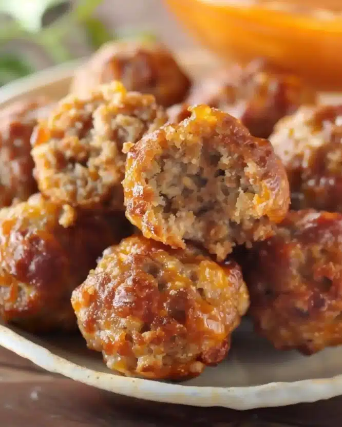 Bisquick Sausage Balls
