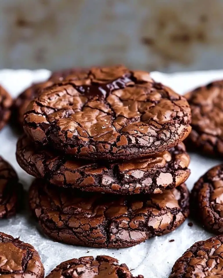 20 Minute Fudgy Chocolate Brownie Cookies