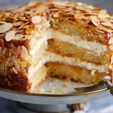 Heavenly Honey Almond Bee Sting Cake (Bienenstich)-image