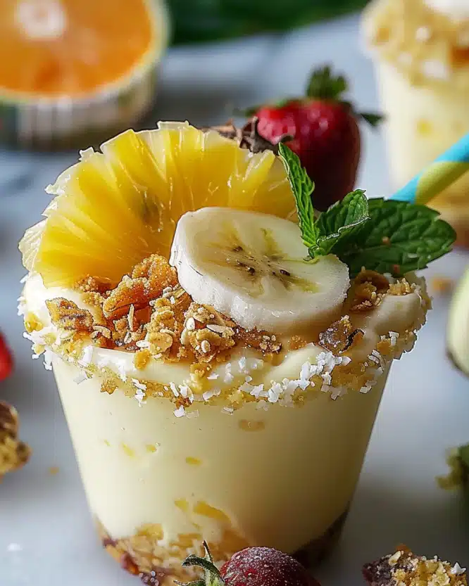 Tropical Bliss Smoothie Cups