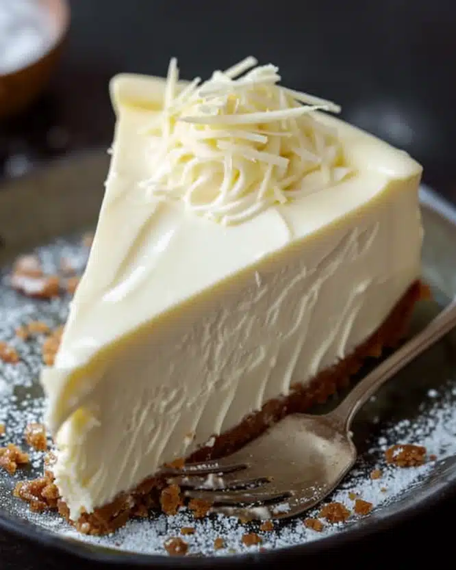 Super Creamy White Chocolate Cheesecake