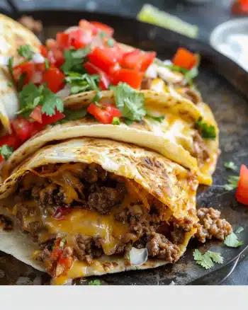 Beef Meximelt Cheesy Taco