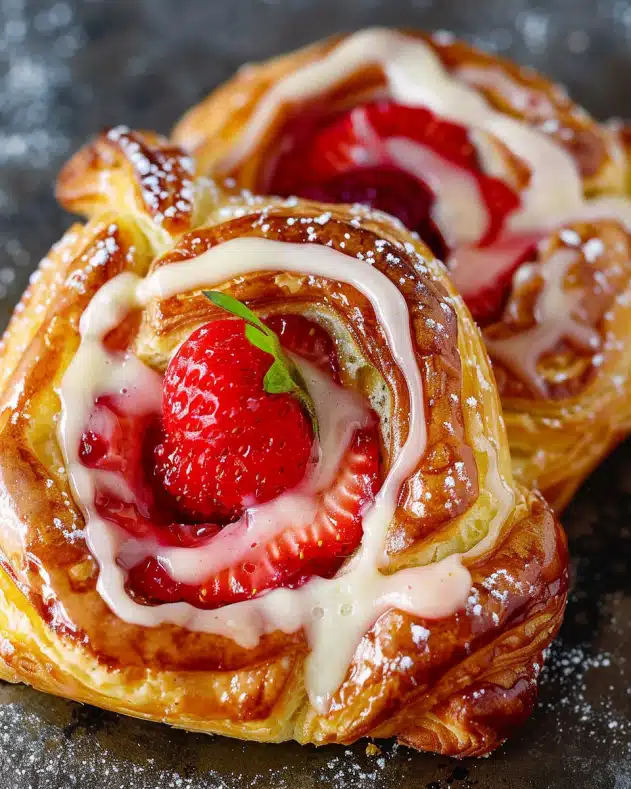 Strawberry Danish