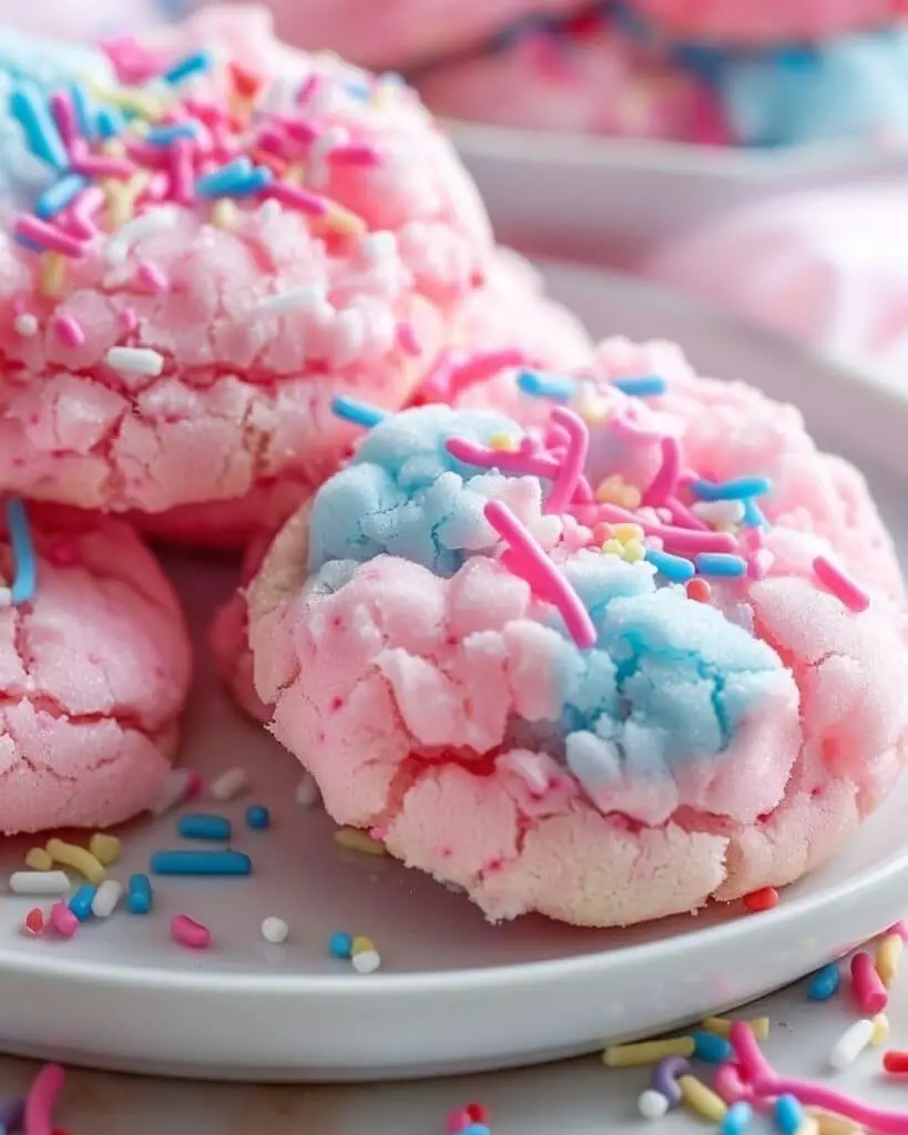 Delicious Cotton Candy Cookies Recipe
