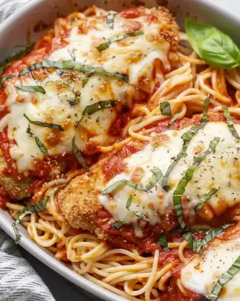 Healthy Baked Chicken Parmesan