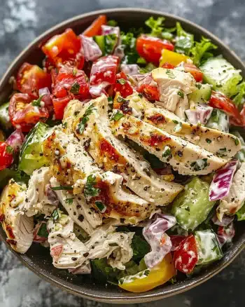 Italian Grinder Chicken Salad