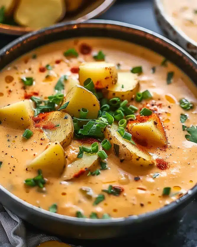 Spicy Cajun Potato Soup