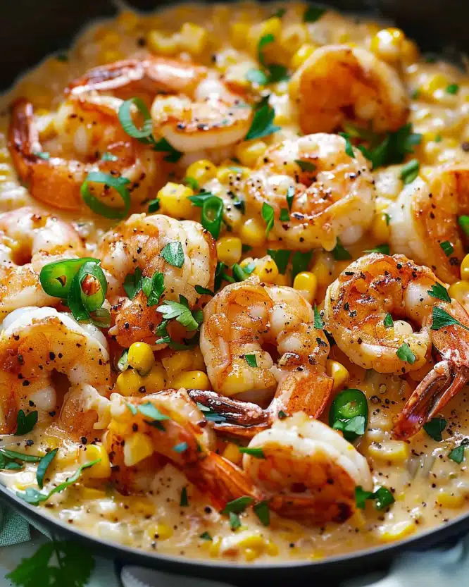 Shrimp and Creamed Corn
